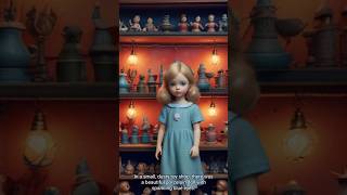 Doll of darkness  The shadow in the shop cute shorts kids horror story shadowplay [upl. by Edmondo]