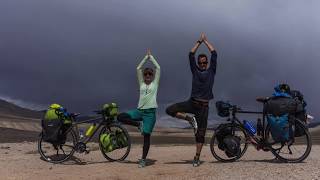 Pamir Highway by bicycle [upl. by Ardnasac]