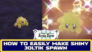 HOW TO EASILY MAKE SHINY JOLTIK SPAWN IN INDIGO DISK DLC  Easy shiny guide [upl. by Oleg]