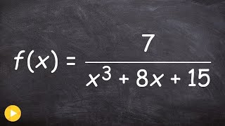 How to find the domain of a rational function  domain and range [upl. by Ailekat]