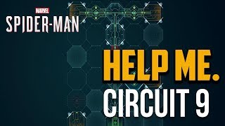 Spiderman PS4  Stage 2 Intracranial Interface Puzzle 9 Solution Circuit Projects Guide [upl. by Sheldon977]