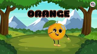 Fruity Learning 5 Yummy Fruits for Kids to Know [upl. by Eeram]