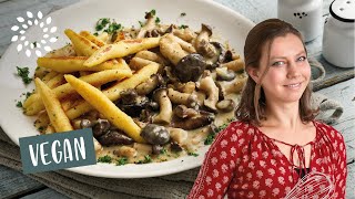 Vegane Schupfnudeln mit Pilzsauce Rezept [upl. by Denoting]