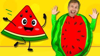 Fruit So Yummy 🍉🍏🍌🍓🍊 Kids Song [upl. by Olcott]