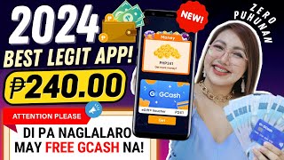 BEST GCASH LEGIT 2024 P200 AGAD DI PA NAGLALARO MAY PERA NA NO NEED INVITES WITH PROOF OF PAYOUT [upl. by Rett]