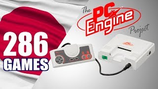 The PC Engine Project  All 286 PCE Games  Every Game JP [upl. by Ahsem657]