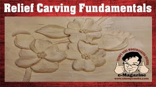 6 Fundamental Rules Every Beginning Wood Carver Should Know Relief Carving Tutorial [upl. by Neelak]