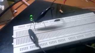 Cubieboard GPIO Testing [upl. by Aehtna]