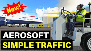 AEROSOFT SIMPLE TRAFFIC  LVFR JETWAY PRO  MICROSOFT FLIGHT SIMULATOR [upl. by Noorah]