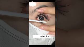 Eye leash clean ✅lash lifting Girlsstylebeauty FixEye eyelash trend shortsfeed [upl. by Tonl]