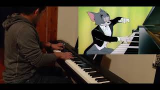 The Cat Concerto Hungarian Rhapsody Intro  Tom amp Jerry Piano Cover [upl. by Aneehsor334]