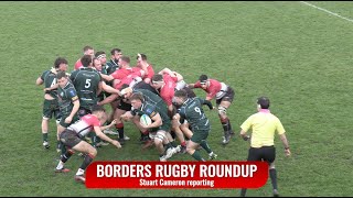 ITV BORDERS RUGBY ROUNDUP  GLASGOW HAWKS v HAWICK  61123 [upl. by Temple]