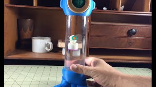 3D Printed Cartesian Diver [upl. by Acinemod]