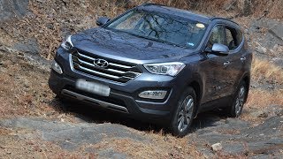 2014 Hyundai Santa Fe Review Ride Handling Features PerformanceSpace Comfort Mileage And More [upl. by Jeffry]