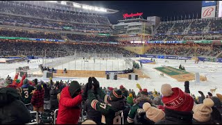 Minnesota Wild 2022 Winter Classic Goal Horn Live ❄️🥶🚨 [upl. by Ardnovahs75]