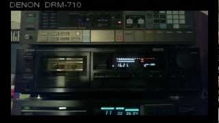 Denon DRM710 3Head Stereo Cassette Deck [upl. by Arlan770]