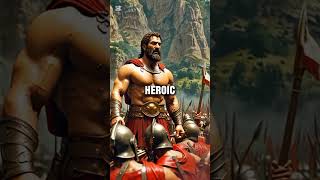 The 300 Spartans A Legendary Stand aihistory history facts spartartan shorts [upl. by Ardnuaet]