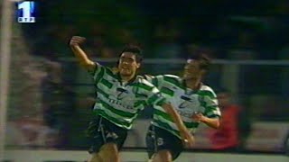 30J  U Leiria  0 x Sporting  3 de 19981999 [upl. by Namharludba]