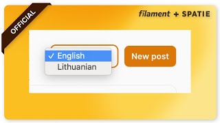 Filament MultiLanguage Models with Spatie Translatable Plugin [upl. by Knowland192]