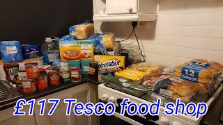 £11700 Tesco food shop [upl. by Inanaup]