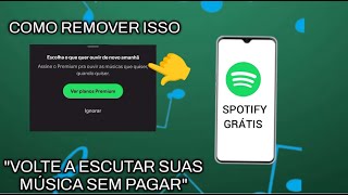 Ouça o Spotify GRATUITAMENTE sem anúncios [upl. by Yllatan]