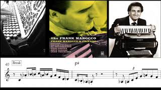 Frank Marocco  Franks Tune  Accordion Transcription [upl. by Imit]