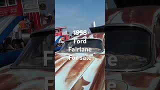 1958 Ford Fairlane for sale at St Ignace car show June 2023 [upl. by Marron]