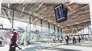 StokeonTrent City Centre Bus Station [upl. by Jeno454]