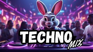 TECHNO MIX 2024 🎧 Best Rave MUSIC for Clubs Workouts and Driving party gym car music Techno vibes [upl. by Anaejer589]