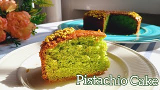 The Ultimate Homemade Pistachio Cake Recipe [upl. by Meter321]