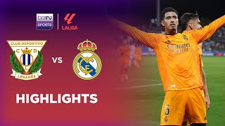 Leganes 03 Real Madrid  LaLiga 2425 Match Highlights [upl. by Ssitruc827]