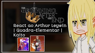 The Beginning After The End React Arthur Leywin Pt II  Quadra Elementar  Kaito [upl. by Price]