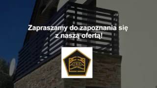 Ogrodzenia balustrady bramy przesuwne Dzierżążno DB [upl. by Enaj182]