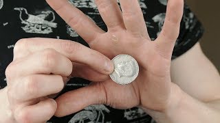 Vanishing COIN TRICK  TUTORIAL  TheRussianGenius [upl. by Ano]