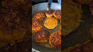 How to make Sweet Potato Raggmunk Swedish Potato Pancake  with CC [upl. by Yellas]