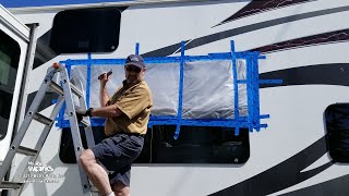 Replace A Broken Frameless RV Window [upl. by Fenn]