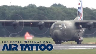 RIAT 2016  50th Anniversary C 130J [upl. by Yraillih]