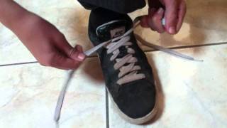 Faire ses lacets de chaussures  Comment faire ses lacets rapidement [upl. by Babita879]