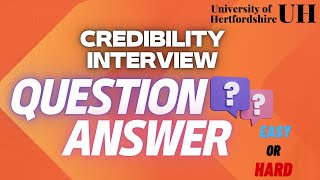 Hertfordshire CREDIBILITY INTERVIEW questionS and answerS hertfordshire ukstudents London ukvlog [upl. by Macmahon]