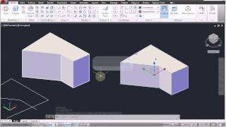 AutoCAD 3D 02 3D primitive extrude boundary region presspull union subtrat intersect [upl. by Nikolos]