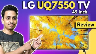 2022 Best 4K UHD TV  LG 43UQ7550 4K Smart TV  Full Review [upl. by Azar]