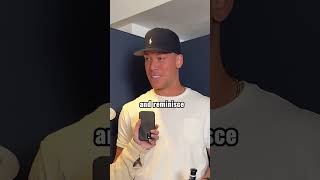 Aaron Judge vs High School Teammate Quiz nyyankees mlb aaronjudge baseball [upl. by Andras]