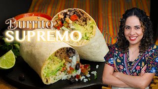 How to make a BURRITO SUPREMO  Easy BURRITO Bowl  Villa Cocina [upl. by Zat712]