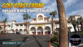 Gold Coast Hotel amp Casino  Las Vegas  Deluxe King Room Tour  November 2023 [upl. by Barri248]