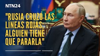 quotRusia cruzó las líneas rojas alguien tiene que pararlaquot Darina Tkachenko periodista de UATV [upl. by Ahseat38]