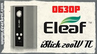 Обзор Eleaf iStick 200W  gearbestcom [upl. by Khichabia40]