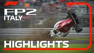 2018 Italian Grand Prix FP2 Highlights [upl. by Ennagrom]