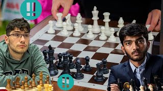 Sacrifice Queen on this beautiful match Alireza Firouzja play against young grandmaster Gukesh D [upl. by Ainekahs]