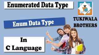 Enumerated Data Types  Enum Data Type  C language [upl. by Kiley]