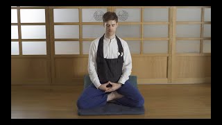 How to sit Zazen  Zen meditation [upl. by Zhang767]